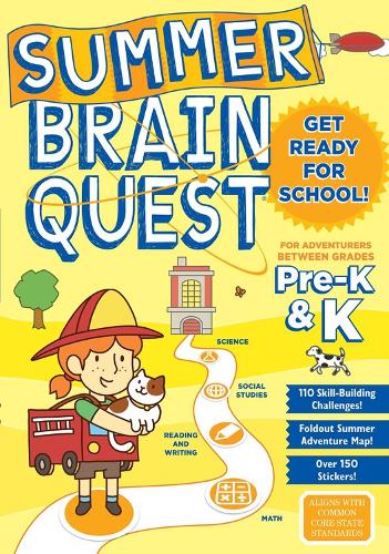 Паперова книга «Summer Brain Quest: Between Grades Pre-K & K», авторів Бріджит Хеос, Воркмен Паблішінг - фото №1