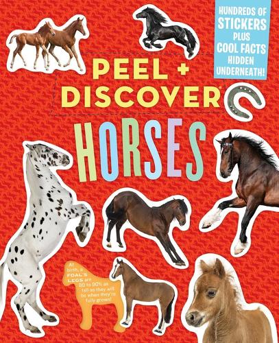 Бумажная книга «Peel + Discover: Horses», авторов Меган Батлер, Воркмэн Паблишинг - фото №1