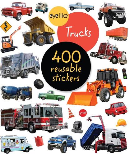 Бумажная книга «Eyelike Stickers: Trucks», автор Воркмэн Паблишинг - фото №1