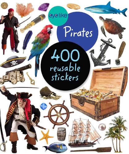 Бумажная книга «Eyelike Stickers: Pirates», автор Воркмэн Паблишинг - фото №1