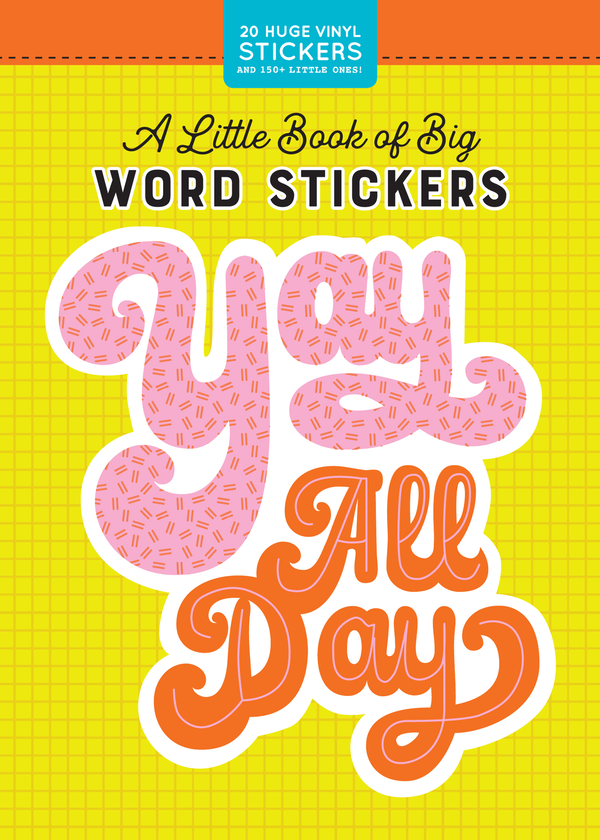 Бумажная книга «A Little Book of Big Word Stickers» - фото №1