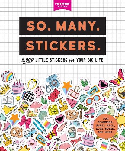 Бумажная книга «So. Many. Stickers.: 2,500 Little Stickers for Your Big Life», автор Пипстикс®+Воркман® - фото №1