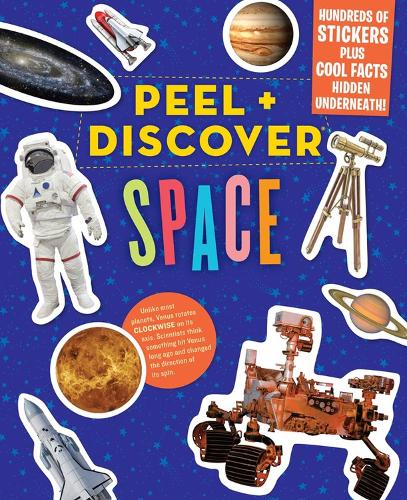 Бумажная книга «Peel + Discover: Space», автор Воркмэн Паблишинг - фото №1