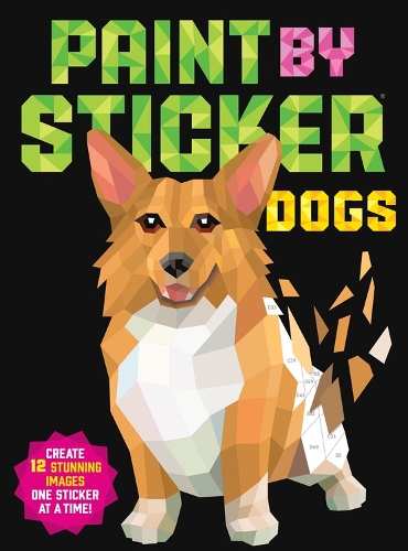 Бумажная книга «Paint by Sticker: Dogs: Create 12 Stunning Images One Sticker at a Time!», автор Воркмэн Паблишинг - фото №1