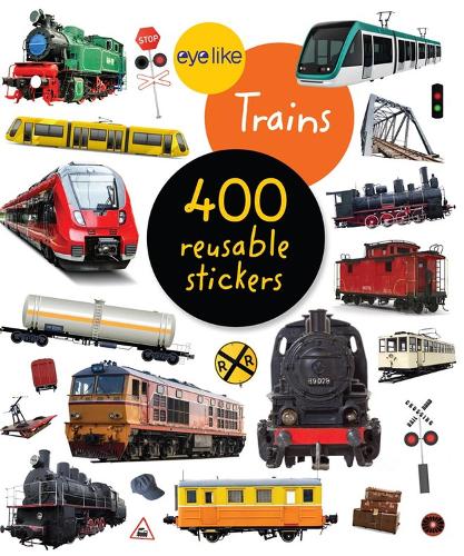 Бумажная книга «Eyelike Stickers: Trains», автор Воркмэн Паблишинг - фото №1