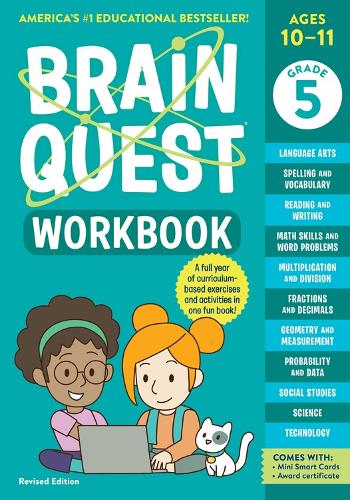 Паперова книга «Brain Quest Workbook: 5th Grade (Revised Edition)», авторів Бріджит Хеос, Воркмен Паблішінг - фото №1