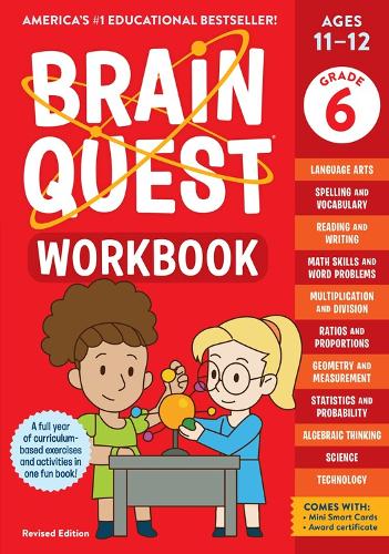Бумажная книга «Brain Quest Workbook: 6th Grade (Revised Edition)», авторов Персефона Уолкер, Воркмэн Паблишинг - фото №1