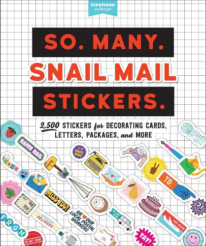 [object Object] «So. Many. Snail Mail Stickers.: 2,500 Stickers for Decorating Cards, Letters, Packages, and More», автор Pipsticks®+Workman® - фото №1