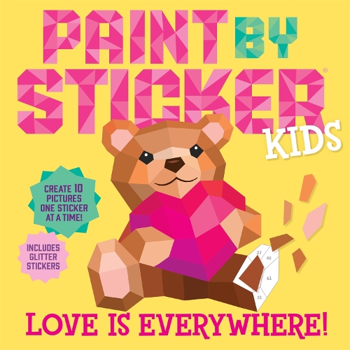 Бумажная книга «Paint by Sticker Kids: Love Is Everywhere!: Create 10 Pictures One Sticker at a Time! Includes Glitter Stickers», автор Воркмэн Паблишинг - фото №1