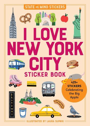 Бумажная книга «I Love New York City Sticker Book: 425+ Stickers Celebrating the Big Apple», автор Воркмэн Паблишинг - фото №1