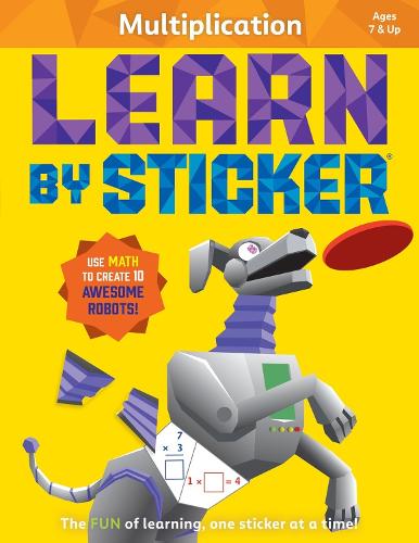 Бумажная книга «Learn by Sticker: Multiplication», автор Воркмэн Паблишинг - фото №1