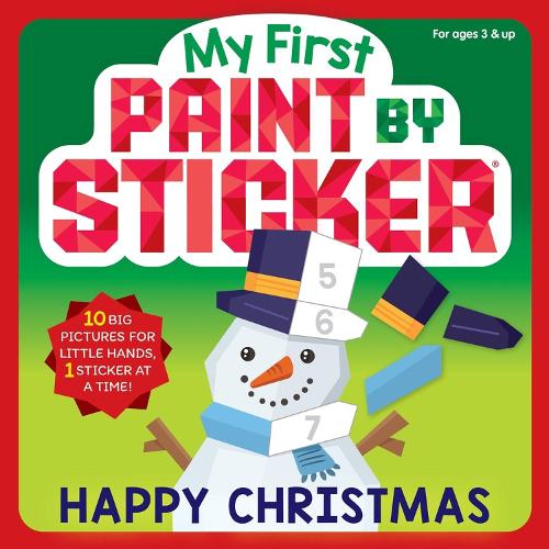 Бумажная книга «My First Paint by Sticker: Happy Christmas», автор Воркмэн Паблишинг - фото №1