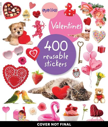 Бумажная книга «Eyelike Stickers: Valentines», автор Воркмэн Паблишинг - фото №1