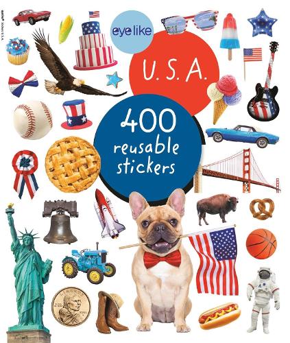 Бумажная книга «Eyelike Stickers U.S.A.», автор Воркмэн Паблишинг - фото №1