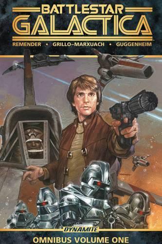 Паперова книга «Battlestar Galactica Classic Omnibus Volume 1», авторів Хав'єр Грілло-Марксуач, Марк Гуггенхайм, Рік Ремендер - фото №1
