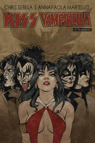 Бумажная книга «Kiss/Vampirella TP», автор Кристофер Себела - фото №1