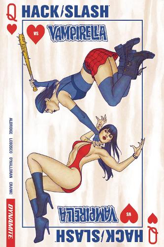 Бумажная книга «Hack/Slash vs. Vampirella», автор Шон Олдридж - фото №1