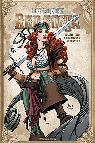 Паперова книга «Legenderry Red Sonja», автор Марк Андрейко - фото №1