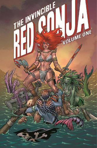 Паперова книга «Invincible Red Sonja», автор Джиммі Пальміотті - фото №1