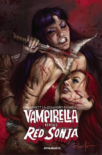 Бумажная книга «Vampirella Vs Red Sonja», автор Дэн Абнетт - фото №1