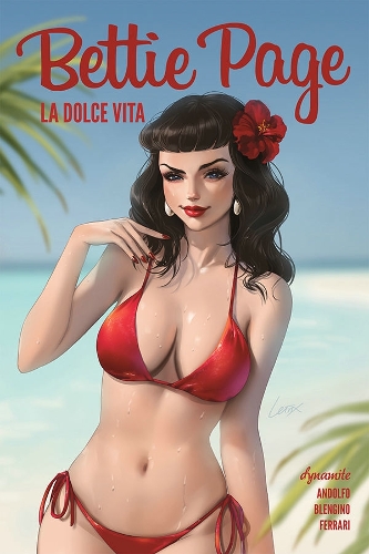 Паперова книга «Bettie Page: La Dolce Vita», автор Мірка Андольфо - фото №1