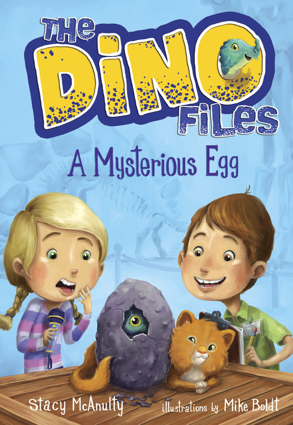 Бумажная книга «The Dino Files Book1: A Mysterious Egg», автор Стейси Маканулти - фото №1