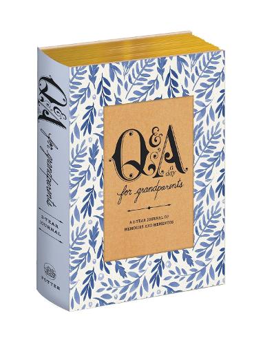 Бумажная книга «Q&A a Day for Grandparents: A 3-Year Journal of Memories and Mementos», автор Поттер Гифт - фото №1