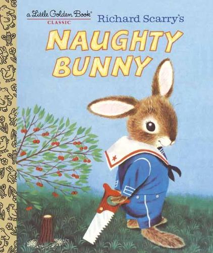 Бумажная книга «Richard Scarry's Naughty Bunny», автор Ричард Скарри - фото №1