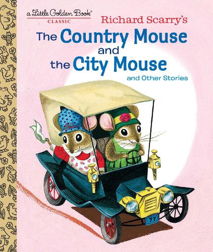Паперова книга «Richard Scarry's The Country Mouse and the City Mouse», автор Річард Скаррі - фото №1