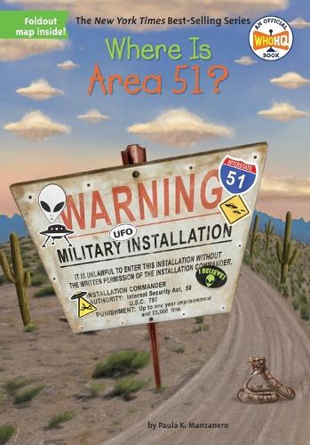 Паперова книга «Where Is Area 51?», автор Паула К. Манзанеро - фото №1