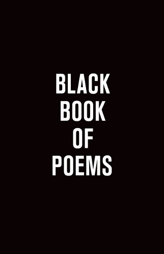 Бумажная книга «Black Book of Poems», автор Винсент Хунанян - фото №1