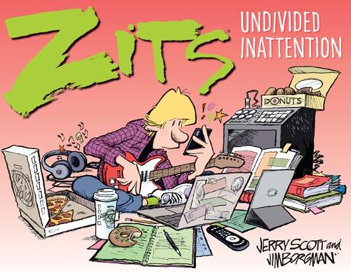 Паперова книга «Zits: Undivided Inattention», автор Джеррі Скотт - фото №1