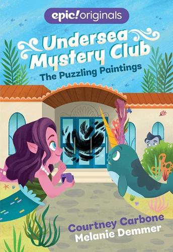 Бумажная книга «The Puzzling Paintings (Undersea Mystery Club Book 3)», автор Кортни Карбон - фото №1