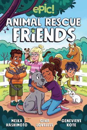Бумажная книга «Animal Rescue Friends», автор Джина Лавлесс - фото №1