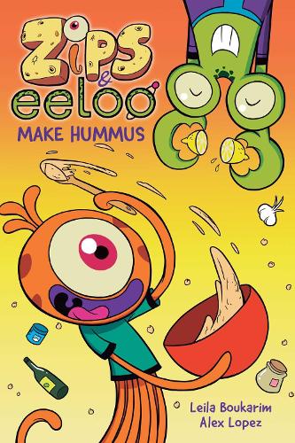 Бумажная книга «Zips and Eeloo Make Hummus», автор Лейла Букарим - фото №1