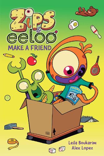 Паперова книга «Zips and Eeloo Make a Friend», автор Лейла Букарім - фото №1