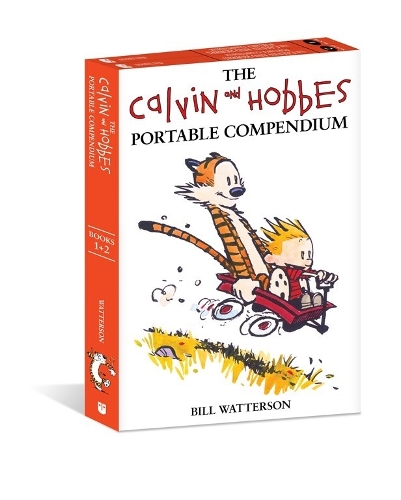 Паперова книга «The Calvin and Hobbes Portable Compendium Set 1», автор Білл Уоттерсон - фото №1