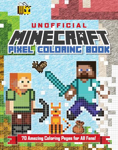 Бумажная книга «The Unofficial Minecraft Pixel Coloring Book: Volume 1» - фото №1