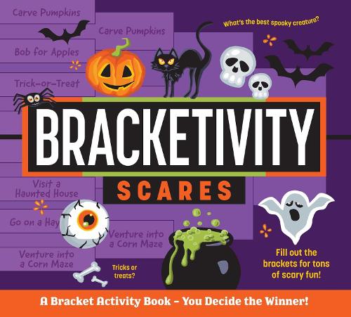 Паперова книга «Bracketivity Scares: A Bracket Activity Book – You Decide the Winner!», автор Веро Веласкес - фото №1