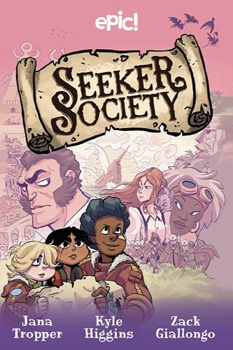 Бумажная книга «Seeker Society», авторов Яна Троппер, Кайл Хиггинс - фото №1