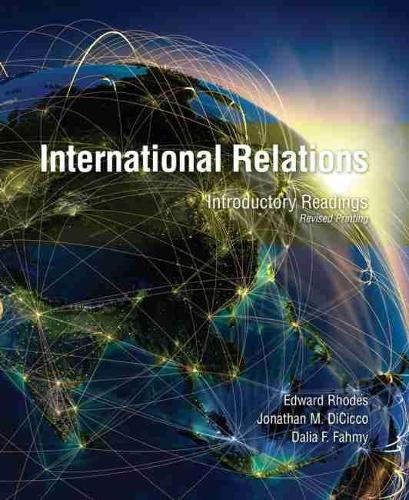 Бумажная книга «International Relations: Introductory Readings», авторов Далия Ф. Фахми, Эдвард Родс, Джонатан М. Дисикко - фото №1