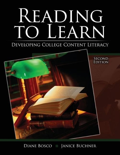 Паперова книга «Reading to Learn: Developing College Content Literacy», авторів Діана Боско, Дженіс Л. Бюхнер - фото №1