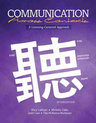 Паперова книга «Communication Across Contexts: A Listening-Centered Approach», авторів Джадд Кейс, Мері Лахман, Мішель Калка, Тім Б'юкенен - фото №1