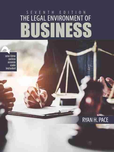 Бумажная книга «The Legal Environment of Business», автор Райан Пэйс - фото №1