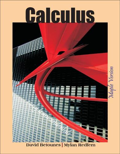 Бумажная книга «Calculus: Concepts and Computation», авторов Дэвид Бетунес, Майлан Редферн Бетунес - фото №1