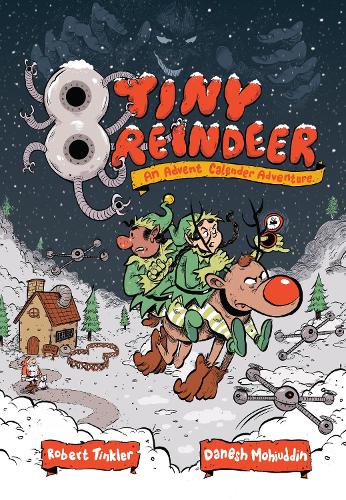 Бумажная книга «8 Tiny Reindeer: An Advent Calendar Adventure», автор Роберт Тинклер - фото №1