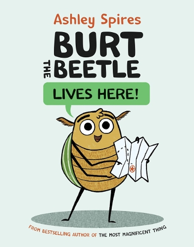 Бумажная книга «Burt The Beetle Lives Here!», автор Эшли Спайрс - фото №1