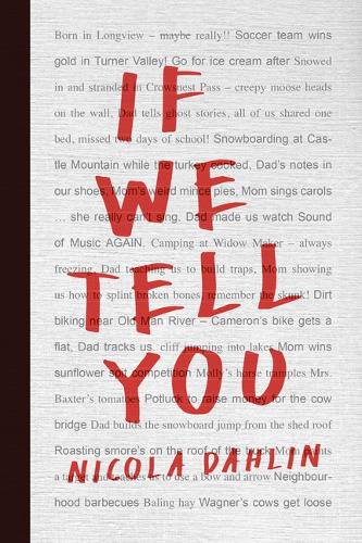 Паперова книга «If We Tell You», автор Нікола Далін - фото №1