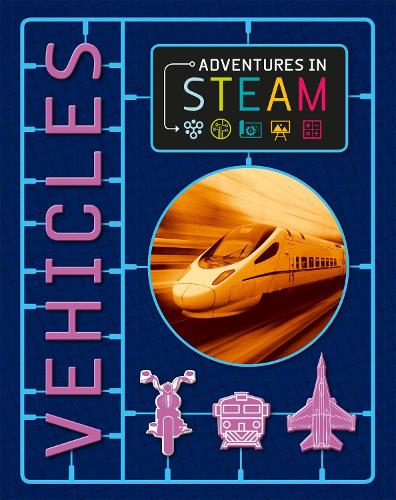 Паперова книга «Adventures in STEAM: Vehicles», автор Джорджия Амсон-Брeдшоу - фото №1