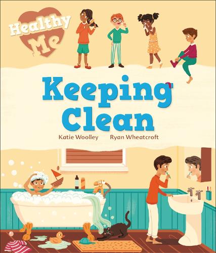 Паперова книга «Healthy Me: Keeping Clean», автор Кеті Вулі - фото №1